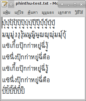 Experimental Teochew text using Garuda